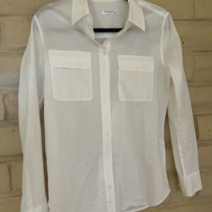 Equipment White Button Down Shirt